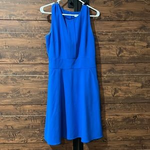 Blue Calvin Klein dress with pockets!